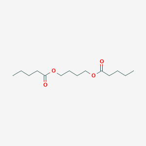 molecular formula C14H26O4 B072832 4-Pentanoyloxybutyl pentanoate CAS No. 1572-75-4
