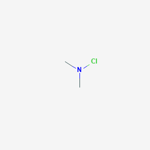 molecular formula C2H6ClN B072834 N-Chlorodimethylamine CAS No. 1585-74-6