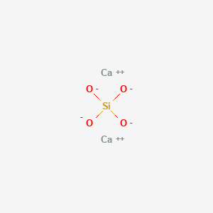 molecular formula CaSiO3<br>Ca2O4Si B072851 Silicic acid, calcium salt CAS No. 1344-95-2