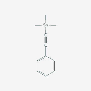 molecular formula C11H14Sn B072856 Trimethyl(phenylethynyl)tin CAS No. 1199-95-7