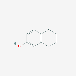 molecular formula C10H12O B072861 5,6,7,8-Tetrahydro-2-naphthol CAS No. 1125-78-6