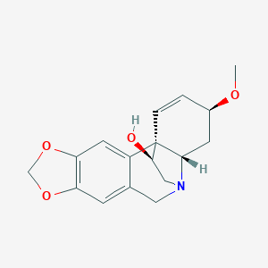 molecular formula C17H19NO4 B072866 Hemanthamine CAS No. 1472-76-0