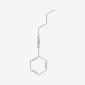 molecular formula C12H14 B072867 1-Phenyl-1-hexyne CAS No. 1129-65-3