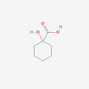 molecular formula C7H12O3 B072880 1-羟基环己烷羧酸 CAS No. 1123-28-0