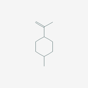 molecular formula C10H18 B072900 Cyclohexane, 1-methyl-4-(1-methylethenyl)-, cis- CAS No. 1124-27-2