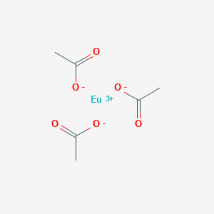 molecular formula C6H9EuO6 B072901 乙酸铕(3+) CAS No. 1184-63-0