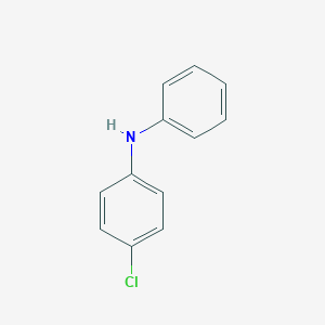 molecular formula C12H10ClN B072908 4-chloro-N-phenylaniline CAS No. 1205-71-6