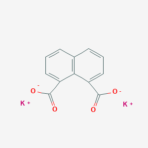 molecular formula C12H6K2O4 B072909 1,8-Naphthalenedicarboxylic acid, dipotassium salt CAS No. 1209-84-3