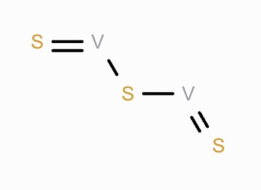 molecular formula S3V2-6 B072911 Vanadium trisulfide CAS No. 1315-03-3