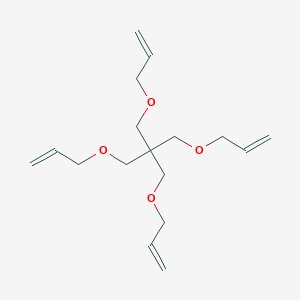 molecular formula C17H28O4 B072916 3,3'-((2,2-Bis((allyloxy)methyl)-1,3-propanediyl)bis(oxy))dipropene CAS No. 1471-18-7