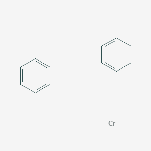 molecular formula C12H12Cr B072933 benzene;chromium CAS No. 1271-54-1