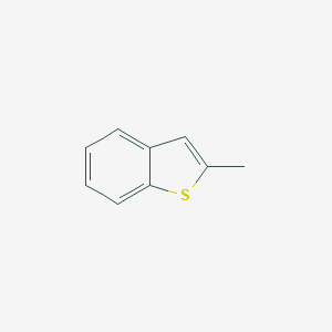 molecular formula C9H8S B072938 2-Methylbenzo[b]thiophene CAS No. 1195-14-8