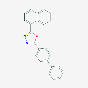 2-(1,1'-Biphenyl)-4-yl-5-(1-naphthyl)-1,3,4-oxadiazole