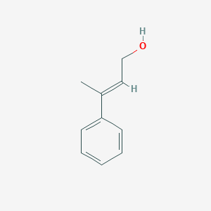 molecular formula C10H12O B072955 (E)-3-phenylbut-2-en-1-ol CAS No. 1504-54-7