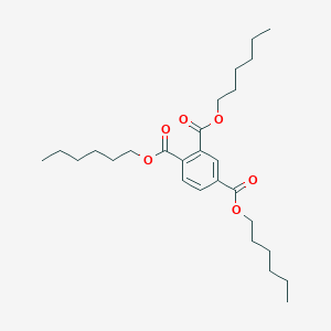 molecular formula C27H42O6 B072957 Trihexyl benzene-1,2,4-tricarboxylate CAS No. 1528-49-0