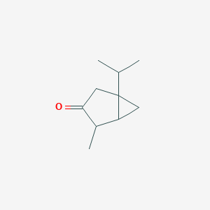 molecular formula C10H16O B072960 3-Thujanone CAS No. 1125-12-8