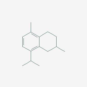 molecular formula C15H22 B072972 8-Isopropyl-2,5-dimethyl-1,2,3,4-tetrahydronaphthalene CAS No. 1460-96-4
