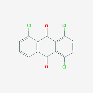 molecular formula C14H5Cl3O2 B072979 1,4,5-Trichloroanthraquinone CAS No. 1594-64-5
