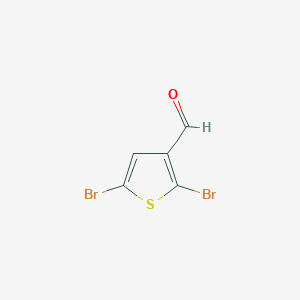 2,5-Dibromothiophene-3-carbaldehyde