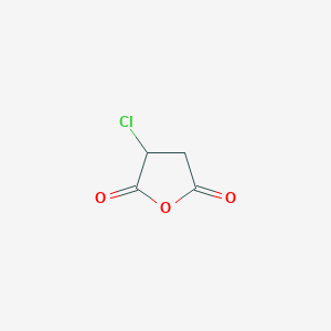 molecular formula C4H3ClO3 B072987 3-Chlorooxolane-2,5-dione CAS No. 1192-71-8