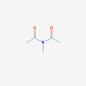 molecular formula C5H9NO2 B072989 N-Methyldiacetamide CAS No. 1113-68-4