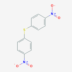 molecular formula C12H8N2O4S B072996 Bis(4-nitrophenyl)sulfide CAS No. 1223-31-0