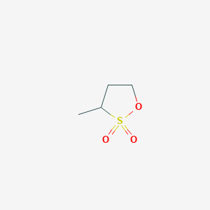 molecular formula C4H8O3S B073002 3-Methyl-1,2-oxathiolane 2,2-dioxide CAS No. 1121-03-5