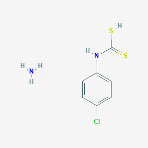 Carbamodithioic acid, (4-chlorophenyl)-, monoammonium salt