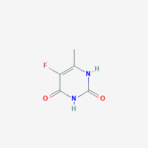 molecular formula C5H5FN2O2 B073007 5-氟-6-甲基尿嘧啶 CAS No. 1480-99-5