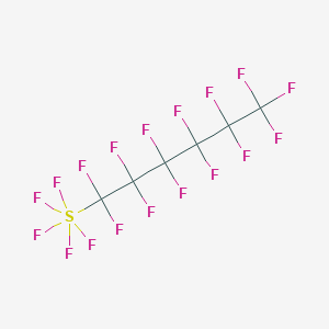 molecular formula C6F18S B073013 Hexane, 1-(pentafluorothio)-tridecafluoro- CAS No. 1423-20-7
