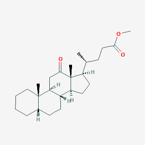 5beta-Cholan-24-oic acid, 12-oxo-, methyl ester