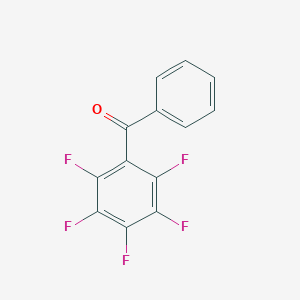 molecular formula C13H5F5O B073018 2,3,4,5,6-五氟苯酮 CAS No. 1536-23-8