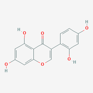 molecular formula C15H10O6 B073024 2'-Hydroxygenistein CAS No. 1156-78-1