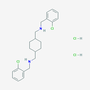 molecular formula C22H30Cl4N2 B073026 AY 9944 CAS No. 1245-84-7