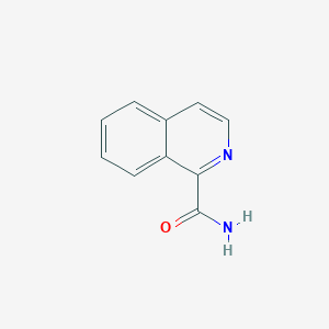 molecular formula C10H8N2O B073039 1-Isoquinolinecarboxamide CAS No. 1436-44-8