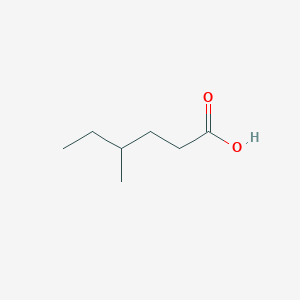 molecular formula C7H14O2 B073044 4-甲基己酸 CAS No. 1561-11-1