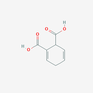 molecular formula C8H8O4 B073045 Cyclohexa-2,5-diene-1,2-dicarboxylic acid CAS No. 1515-23-7