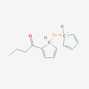 molecular formula C14H16FeO 10* B073046 Butyrylferrocene CAS No. 1271-94-9
