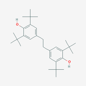 molecular formula C30H46O2 B073049 4,4'-Ethylenebis(2,6-di-tert-butylphenol) CAS No. 1516-94-5
