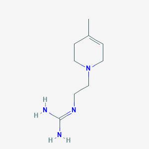 molecular formula C9H18N4 B073086 胍乙啶 CAS No. 1463-28-1