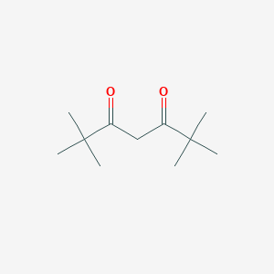 molecular formula C11H20O2 B073088 Dipivaloylmethane CAS No. 1118-71-4