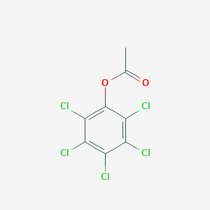 molecular formula C8H3Cl5O2 B073094 Pentachlorophenol acetate CAS No. 1441-02-7