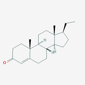 molecular formula C21H32O B073113 Pregn-4-en-3-one CAS No. 1232-18-4