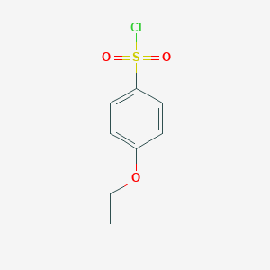 molecular formula C8H9ClO3S B073118 4-Ethoxybenzenesulfonyl chloride CAS No. 1132-17-8