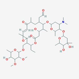 molecular formula C46H77NO17 B073124 Angolamycin CAS No. 1402-83-1