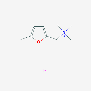 Ammonium, (5-methylfurfuryl)trimethyl-, iodide