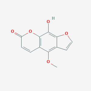 molecular formula C12H8O5 B073134 8-Hydroxybergapten CAS No. 1603-47-0