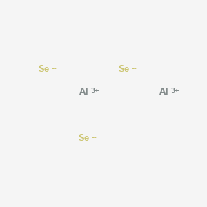 molecular formula Al2Se3 B073142 Aluminium selenide CAS No. 1302-82-5