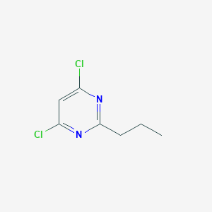 molecular formula C7H8Cl2N2 B073148 4,6-Dichloro-2-propylpyrimidine CAS No. 1197-28-0
