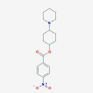 4-Piperidinocyclohexyl p-nitrobenzoate